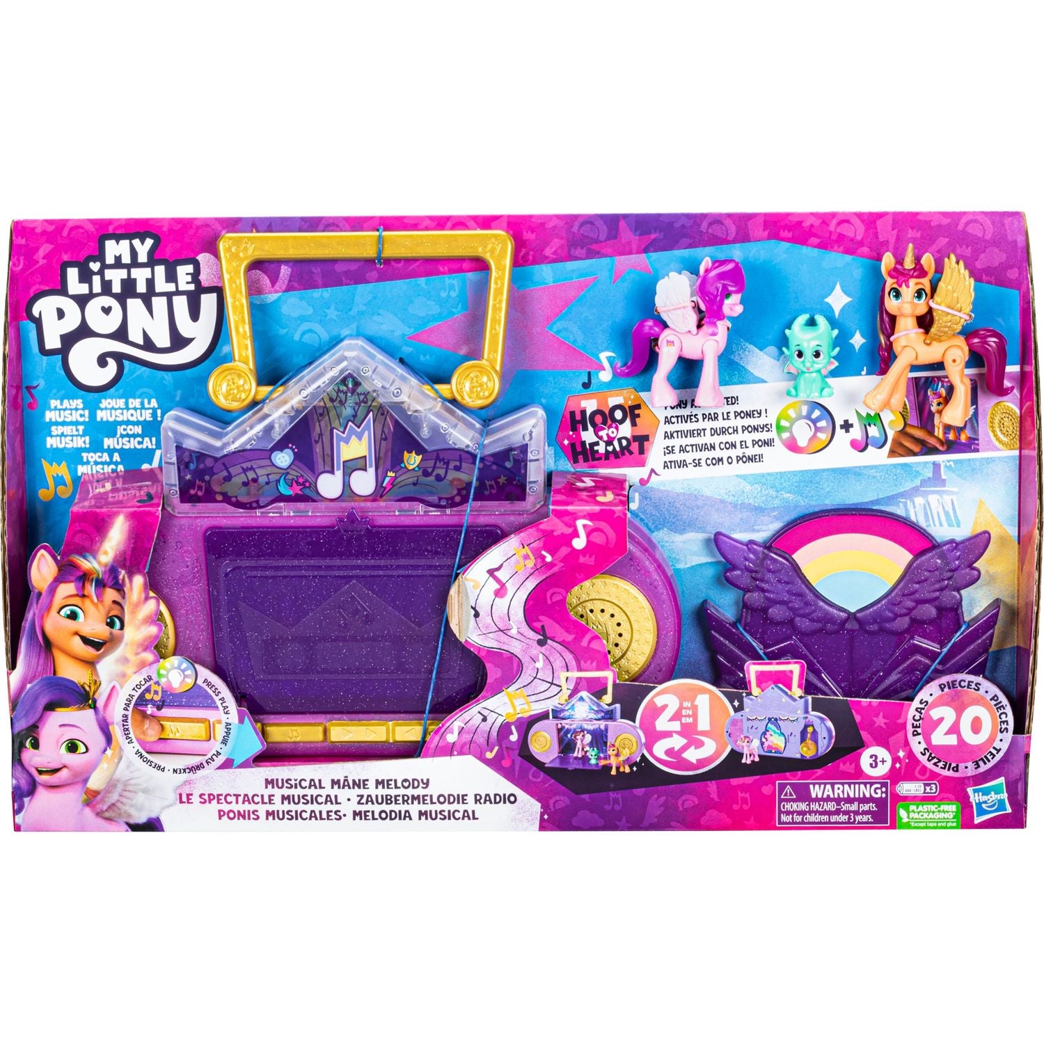 HASBRO - My Little Pony Lascia il Tuo Segno Musical Melody Playset
